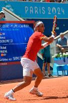 Paris 2024 - Novak Djokovic Ends Rafael Nadal's Singles Run