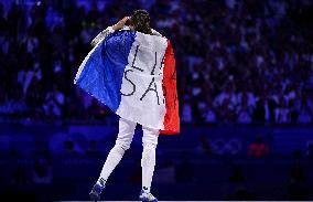 Paris 2024 - France Win Gold And Silver In Women's Sabre