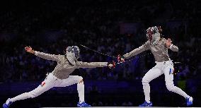 Paris 2024 - France Win Gold And Silver In Women's Sabre