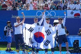 Paris 2024 - Archery - South Korea Win Gold