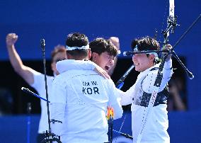 Paris 2024 - Archery - South Korea Win Gold