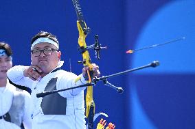 Paris 2024 - Archery - South Korea Win Gold