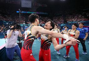 Paris 2024 - Japan Win Team Gymnastics Gold