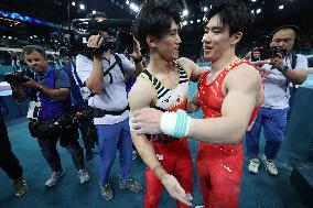 Paris 2024 - Japan Win Team Gymnastics Gold