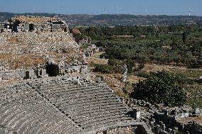 Ancient Greek Cities Located On The Aegean Sea Coast Of Turkiye