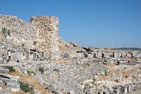 Ancient Greek Cities Located On The Aegean Sea Coast Of Turkiye