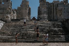 Ancient Greek Cities Located On The Aegean Sea Coast Of Turkiye