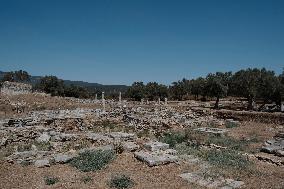 Ancient Greek Cities Located On The Aegean Sea Coast Of Turkiye