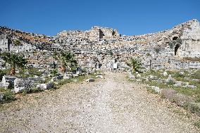 Ancient Greek Cities Located On The Aegean Sea Coast Of Turkiye