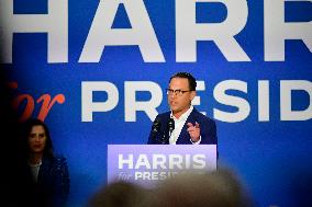 PA Gov. Shapiro and MI Gov. Whitmer headline Harris? presidential campaing event in Pennsylvania