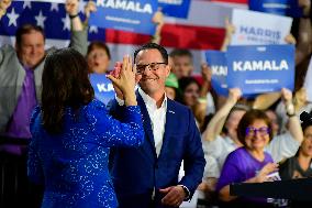 PA Gov. Shapiro and MI Gov. Whitmer headline Harris? presidential campaing event in Pennsylvania