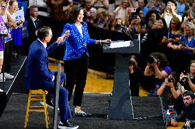 PA Gov. Shapiro and MI Gov. Whitmer headline Harris? presidential campaing event in Pennsylvania