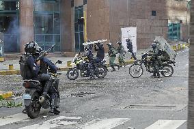 Anti-gov't protest in Venezuela