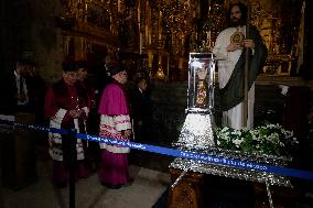 Relics Of St. Jude Thaddeus Arrive In Mexico