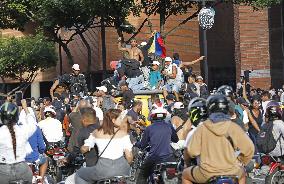 Anti-gov't protest in Venezuela