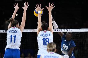 Paris 2024 - Women’s Volleyball - France v Serbia