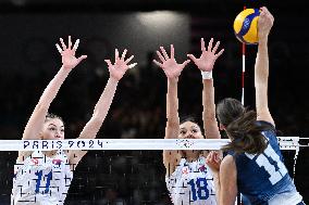 Paris 2024 - Women’s Volleyball - France v Serbia