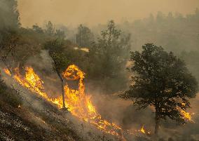 Fires Rage Across US West