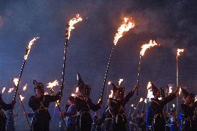 CHINA-GUIZHOU-WEINING-YI ETHNIC GROUP-TORCH FESTIVAL (CN)