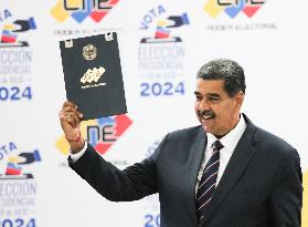 VENEZUELA-CARACAS-PRESIDENTIAL ELECTION-MADURO