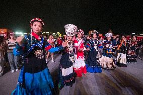 CHINA-SICHUAN-YI ETHNIC GROUP-TORCH FESTIVAL (CN)