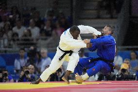 Paris 2024 - Judo Men's -81Kg - Alpha Oumar Djalo V Abdelrahman Abdelghany