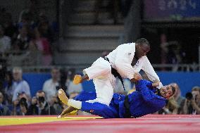 Paris 2024 - Judo Men's -81Kg - Alpha Oumar Djalo V Abdelrahman Abdelghany