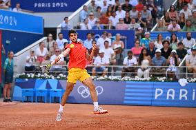 Paris 2024 - Carlos Alcaraz Secound Round