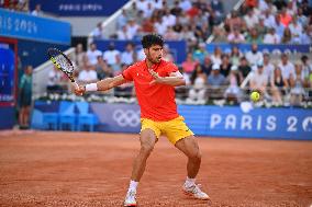 Paris 2024 - Carlos Alcaraz Secound Round