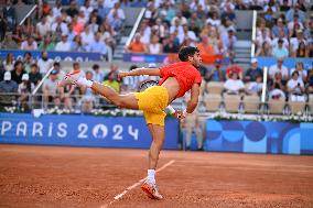 Paris 2024 - Carlos Alcaraz Secound Round