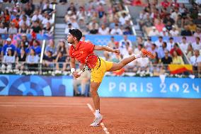 Paris 2024 - Carlos Alcaraz Secound Round