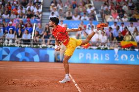 Paris 2024 - Carlos Alcaraz Secound Round