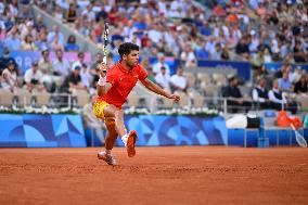 Paris 2024 - Carlos Alcaraz Secound Round