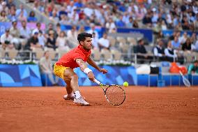 Paris 2024 - Carlos Alcaraz Secound Round