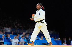 Paris 2024 - Judo - Clarisse Agbegnenou v Gili Sharir