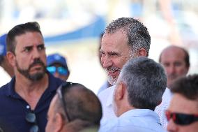 King Felipe VI participates At 42nd MAPFRE King's Cup - Mallorca