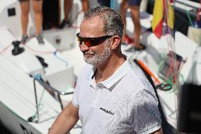 King Felipe VI participates At 42nd MAPFRE King's Cup - Mallorca