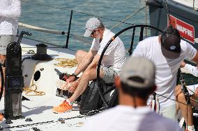 King Felipe VI participates At 42nd MAPFRE King's Cup - Mallorca