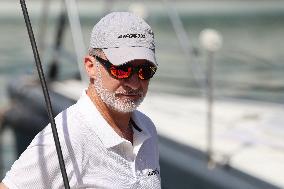 King Felipe VI participates At 42nd MAPFRE King's Cup - Mallorca