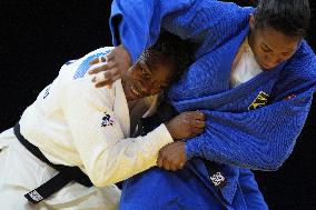 Paris 2024 - Judo - Clarisse Agbegnenou v Ketleyn Quadros