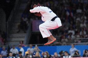 Paris 2024 - Judo - Clarisse Agbegnenou v Ketleyn Quadros