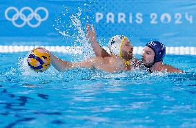 (PARIS2024) FRANCE-SAINT-DENIS-OLY-WATER POLO