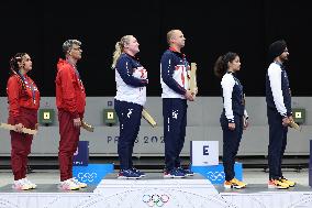 Paris 2024 - Serbia Wins Gold In Shooting Mixed Team Air Pistol