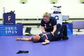 Paris 2024 - Serbia Wins Gold In Shooting Mixed Team Air Pistol