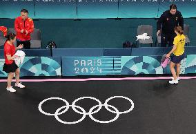 (PARIS2024)FRANCE-PARIS-OLY-TABLE TENNIS