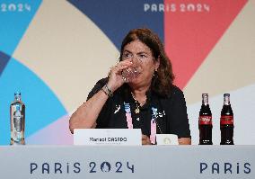 (PARIS2024)FRANCE-PARIS-OLY-TRIATHLON-POSTPONEMENT-PRESS CONFERENCE