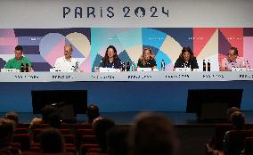 (PARIS2024)FRANCE-PARIS-OLY-TRIATHLON-POSTPONEMENT-PRESS CONFERENCE