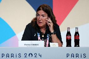 (PARIS2024)FRANCE-PARIS-OLY-TRIATHLON-POSTPONEMENT-PRESS CONFERENCE