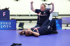 Paris 2024 - Serbia Wins Gold In Shooting Mixed Team Air Pistol