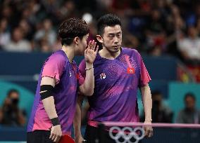 (PARIS2024)FRANCE-PARIS-OLY-TABLE TENNIS